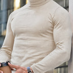 Adrien | Suéter de Punto Premium con Cuello Alto para Hombre