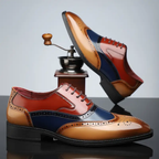 Harry – Zapatos brogue vintage con puntera alargada