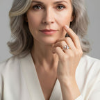 Anne™ - Anillo con Icono de Perro (Rosa)