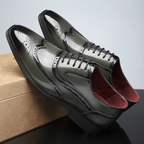 Harry – Zapatos brogue vintage con puntera alargada