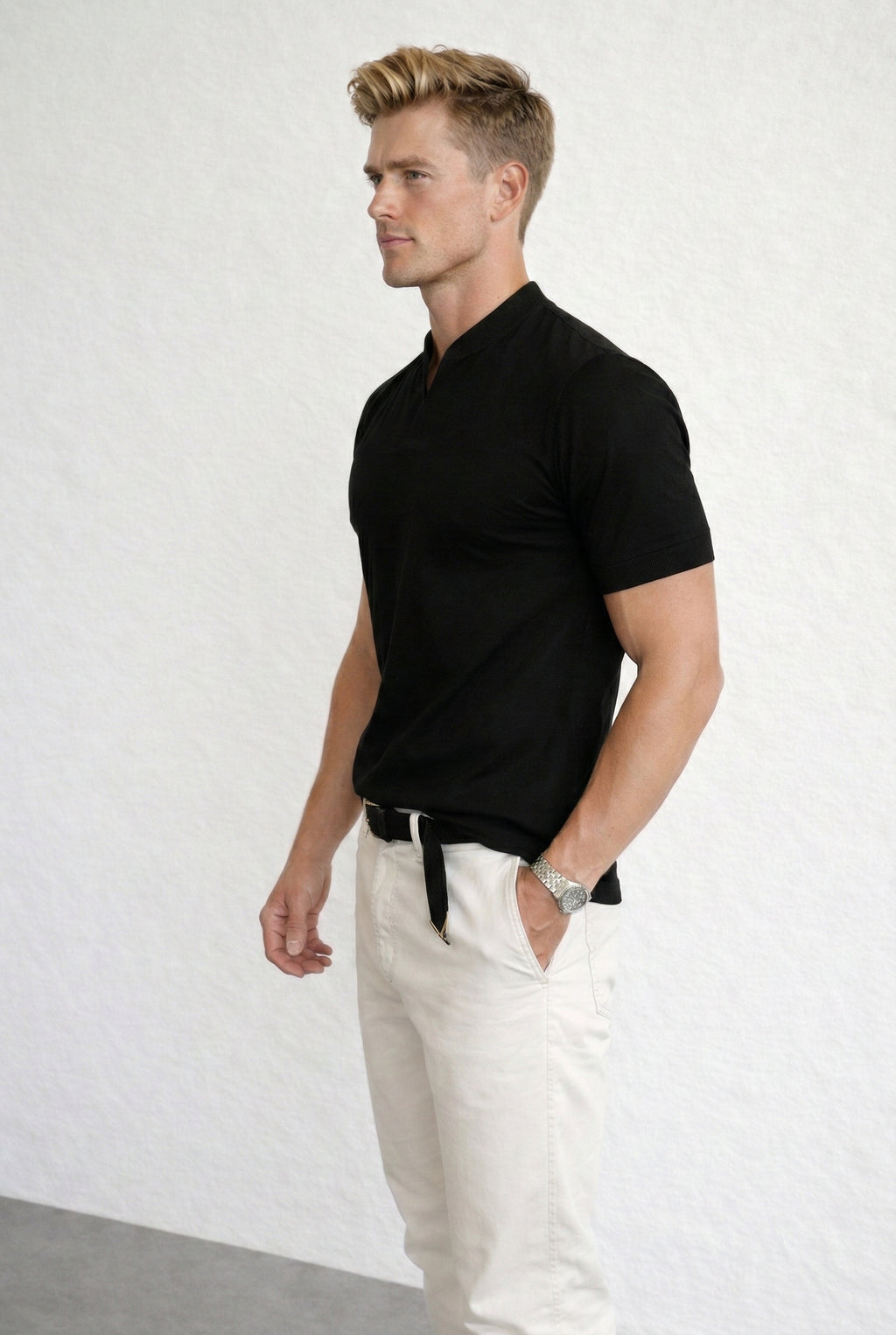 Camiseta con corte definido