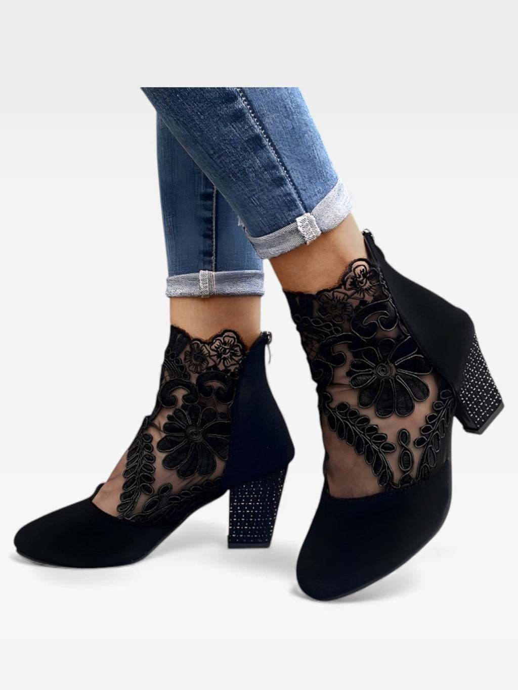 Alexa | Botines con Encaje