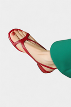 Minna Sandalias Planas Elegantes con Acabado Refinado