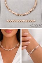 Lorena | Colgante y pulsera