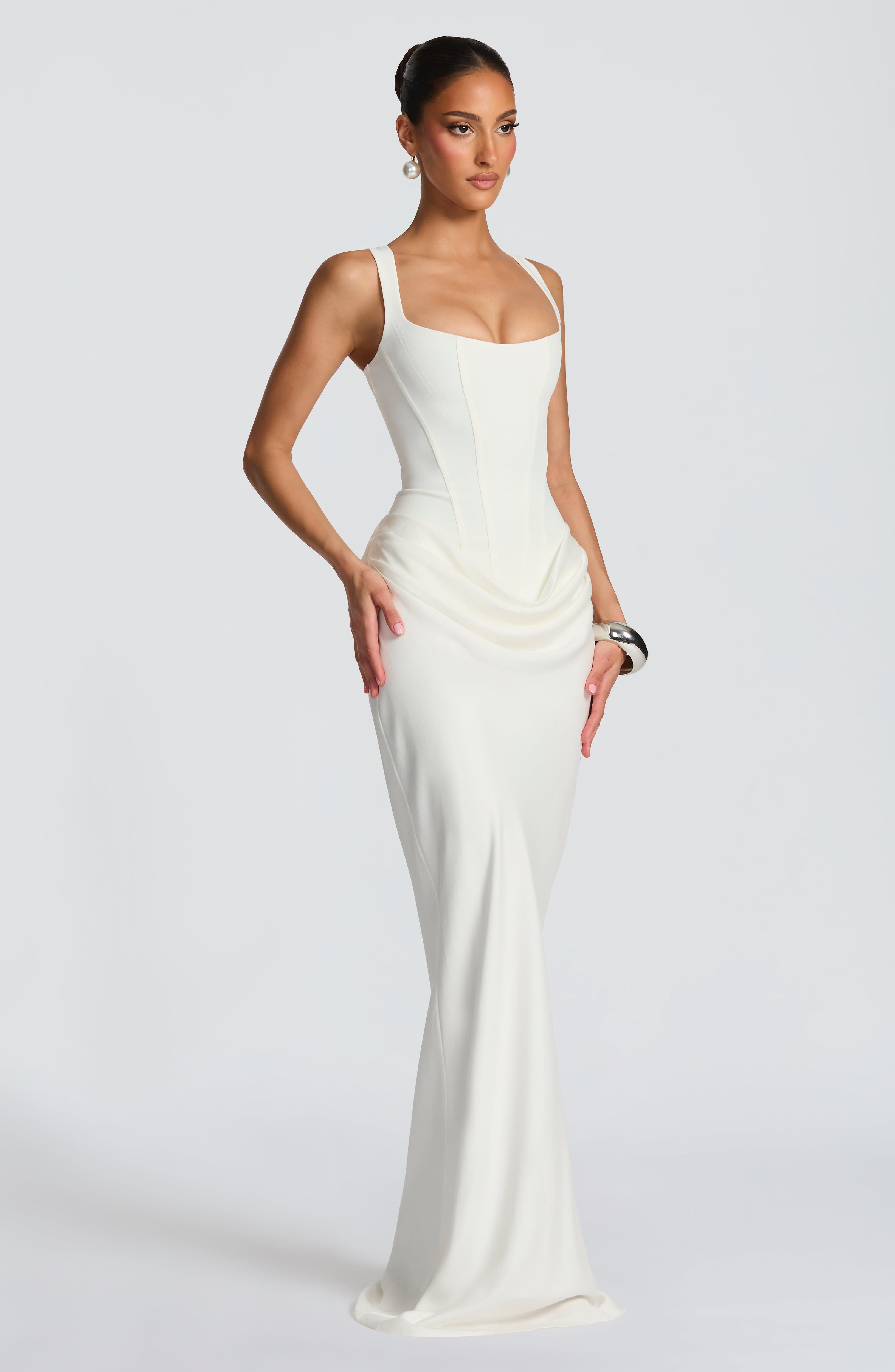 Vestido Cornelia - Ivory