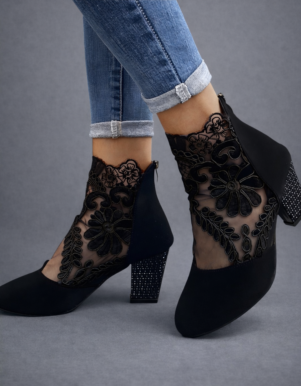 Alexa | Botines con Encaje