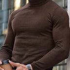 Adrien | Suéter de Punto Premium con Cuello Alto para Hombre