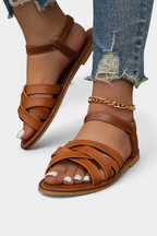 Romee Sandalias Planas con Tiras y Comodidad Todo el Día