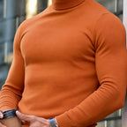 Adrien | Suéter de Punto Premium con Cuello Alto para Hombre