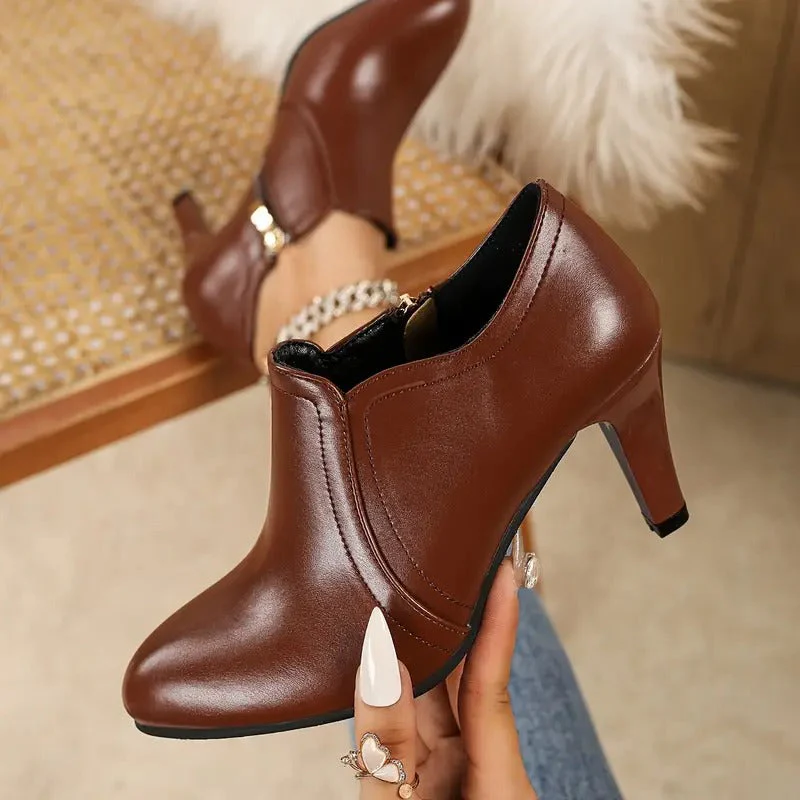 Clarisse Botines de Tacón con Soporte