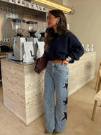 Melisa | Jeans Casual de estrellas