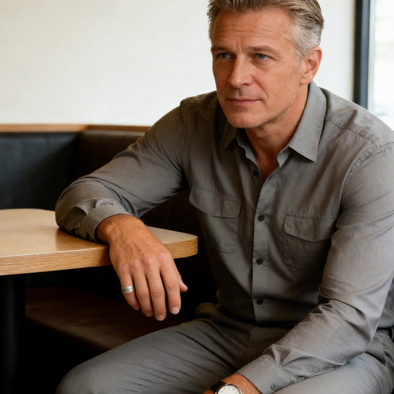 Conjunto de traje de paseo de dos piezas