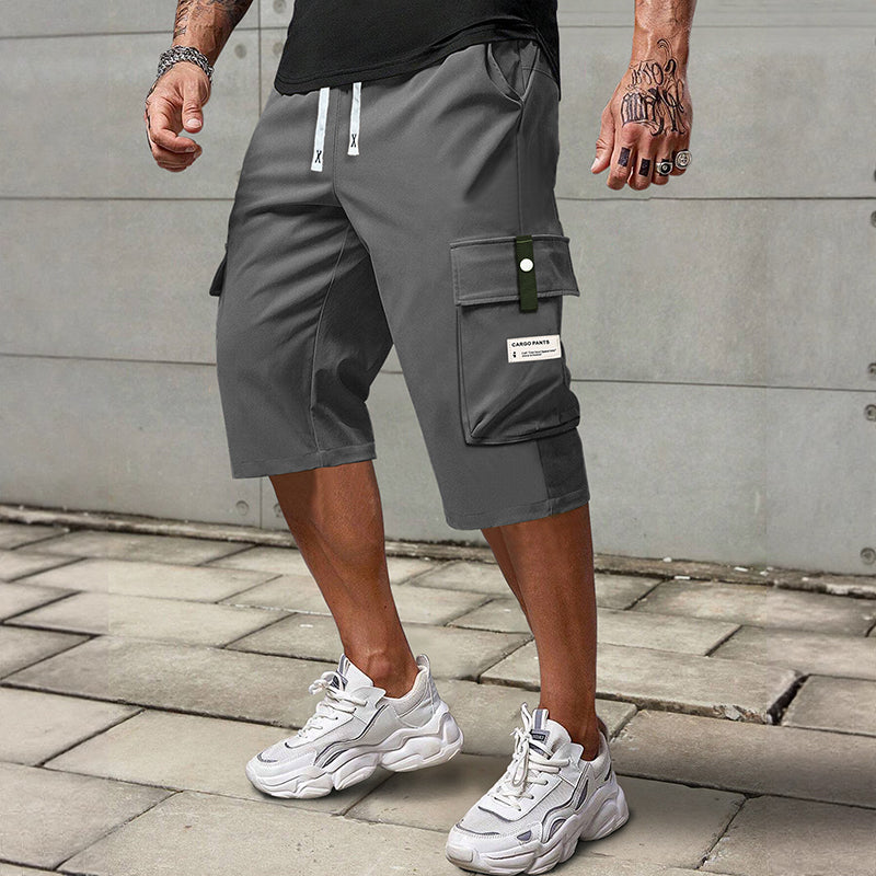 Pantalon cargo capri