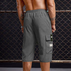 Pantalon cargo capri
