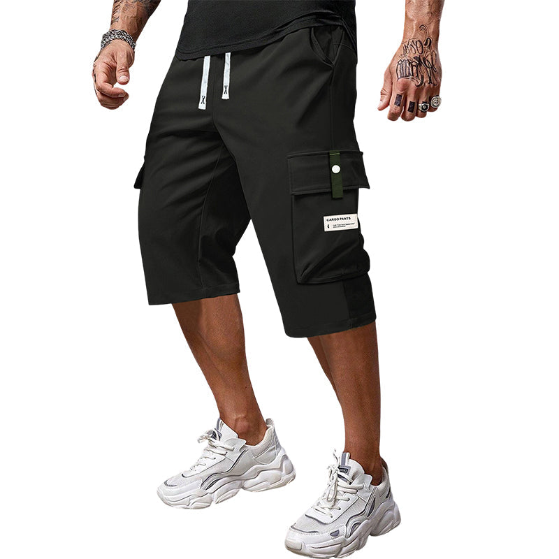Pantalon cargo capri