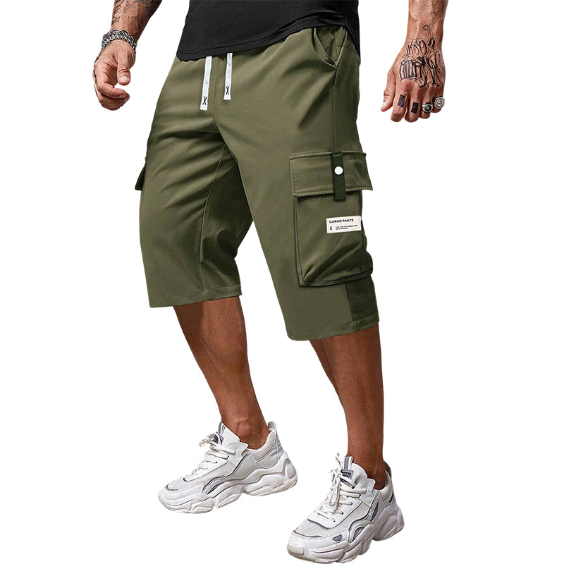 Pantalon cargo capri